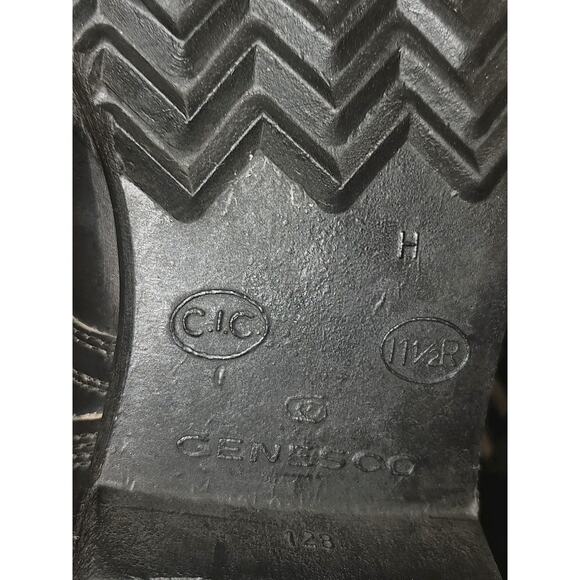 Vintage 1977 Genesco CIC Black Military Combat Boots Size 11.5 R main image 9